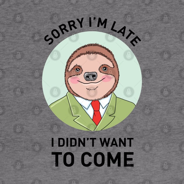 Sloth Employee by SuperrSunday